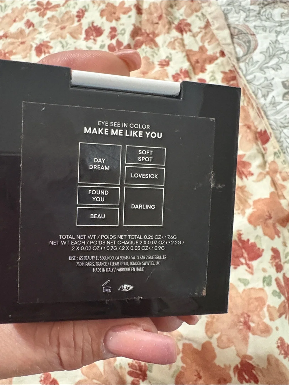 GX by Gwen Stefani compact eyeshadow